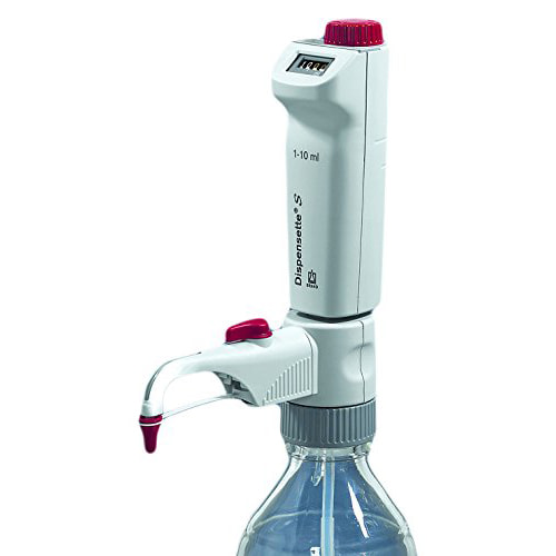 BrandTech Scientific Dispensette S, Digital w/ recirculation valve, 0.1-1mL